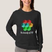De schoonheid van 3D T-shirt (Voorkant)