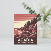 De schoonheid van Acadia National Park Briefkaart (Staand voorkant)