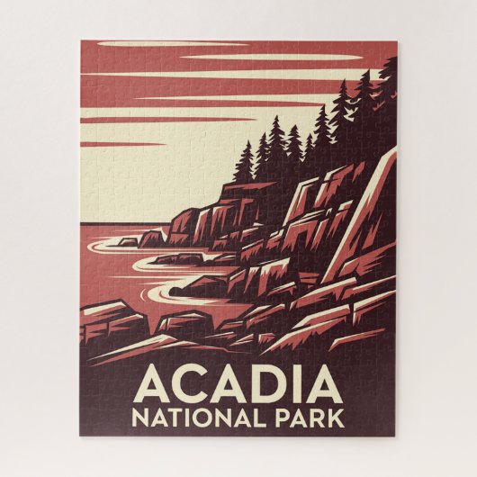 De schoonheid van Acadia National Park Legpuzzel (Verticaal)