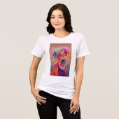 de schoonheid van binnen Tri-Blend shirt (Voorkant volledig)