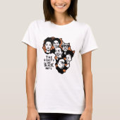 De schoonheid van Black Unity Black History Month T-shirt (Voorkant)