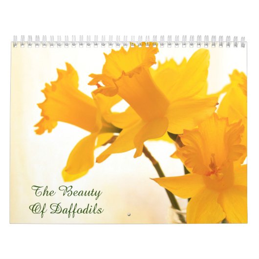 De schoonheid van Daffodils Kalender (Hoes)