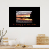 De schoonheid van de Adirondacks Poster (Keuken)