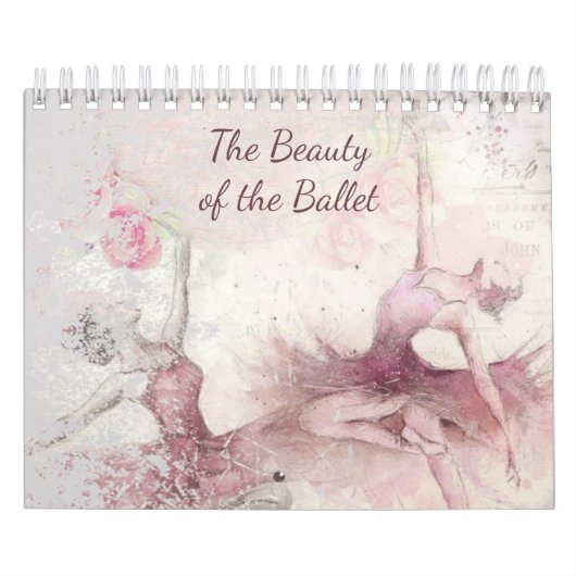 De schoonheid van de ballet kalender (Hoes)