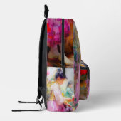 De schoonheid van de Bloemen Bedrukte Rugzak (Links)