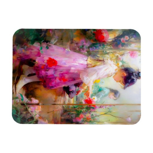 De schoonheid van de Bloemen Magneet (Horizontaal)