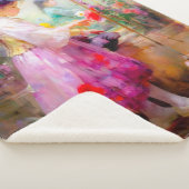 De schoonheid van de Bloemen Sherpa Deken (3/4)