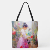 De schoonheid van de Bloemen Tote Bag (Achterkant)