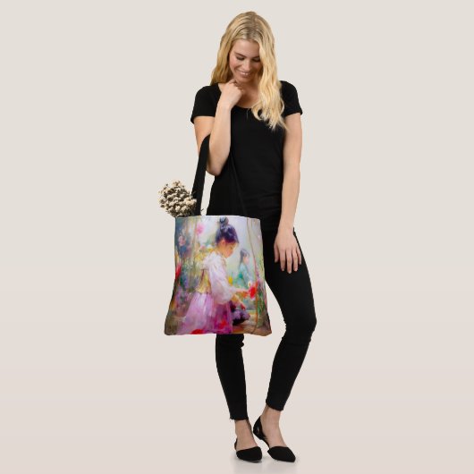 De schoonheid van de Bloemen Tote Bag (Op model)