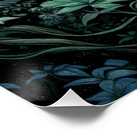 De schoonheid van de dood (Glossy Poster) Perfect Poster (Hoek)