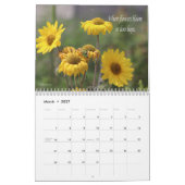 De schoonheid van de Gele Kalender van de Bloemen (Mar 2027)