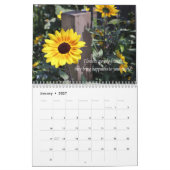 De schoonheid van de Gele Kalender van de Bloemen (Jan 2027)