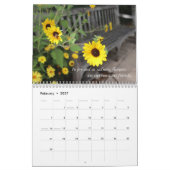 De schoonheid van de Gele Kalender van de Bloemen (Feb 2027)