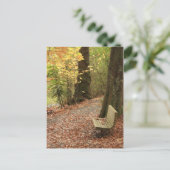 De schoonheid van de herfst briefkaart (Staand voorkant)