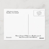 De schoonheid van de herfst briefkaart (Achterkant)