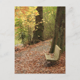 De schoonheid van de herfst briefkaart