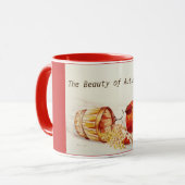 De schoonheid van de herfst mok (Voorkant links)