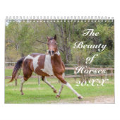 De schoonheid van de Kalender van Horses (Hoes)
