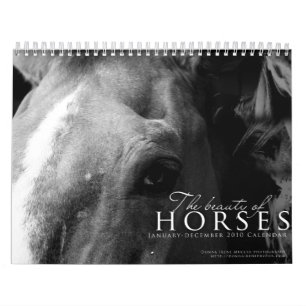 De schoonheid van de Kalender van Horses
