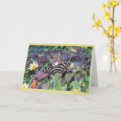 De Schoonheid van de lente Kaart (Gele Bloem)