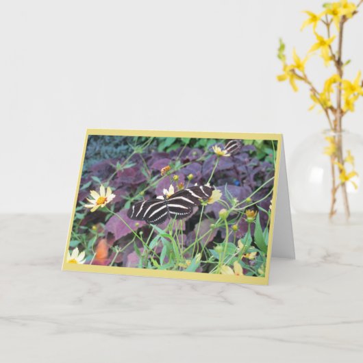 De Schoonheid van de lente Kaart (Gele Bloem)