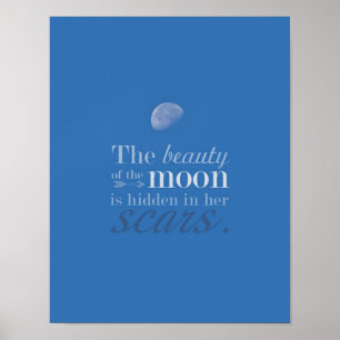 De schoonheid van de maan: Haar auto's van Kelly S Poster