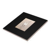 De schoonheid van de macht. . . tegeltje (Zijkant)