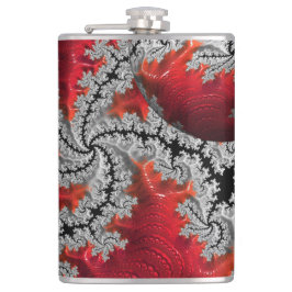 De schoonheid van de Mandelbrots Flask Heupfles