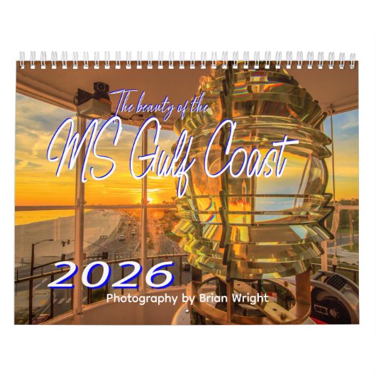 De schoonheid van de MS Gulf Coast Kalender (Hoes)