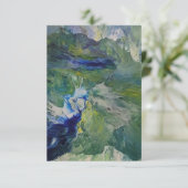 De schoonheid van de natuur bedankkaart (Staand voorkant)