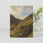 De schoonheid van de natuur feestdagenkaart (Staand voorkant)