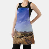 De schoonheid van de natuur onder een blauw schort (Insitu)