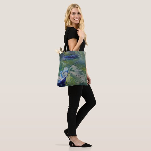 De schoonheid van de natuur tote bag (Op model)