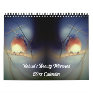 De schoonheid van de natuur weerspiegelt fotografi kalender