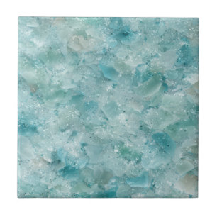 De schoonheid van de oceaan. Aqua Crystal. Tegeltje