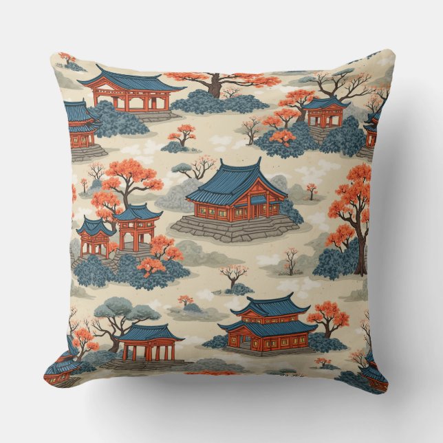 De schoonheid van de paleizen van Korea Kussens &  (Voorkant)