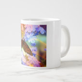 De schoonheid van de vlinder 20 oz. JUMBO-Mok Grote Koffiekop (Voorkant rechts)