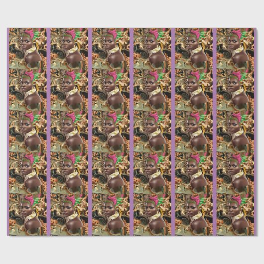 De schoonheid van een Afrikaanse Oerwoud bloem Cadeaupapier (Vlak)