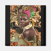 De schoonheid van een Afrikaanse Oerwoud bloem Magneet (Voorkant)