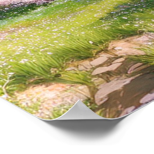 De schoonheid van een eenvoudig leven poster (Hoek)