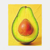 De schoonheid van een gezond avocado-ontwerp fleece deken (Voorkant)