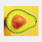 De schoonheid van een gezond avocado-ontwerp fleece deken (Voorkant (Horizontaal))