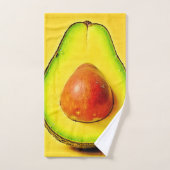 De schoonheid van een gezonde avocado bad handdoek (Handdoek)