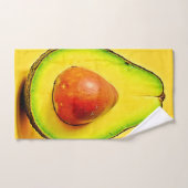 De schoonheid van een gezonde avocado bad handdoek (Handdoek)