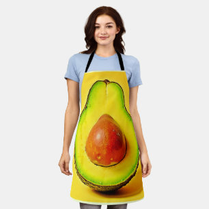 De schoonheid van een gezonde avocado schort