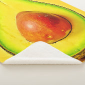De schoonheid van een gezonde avocado sherpa deken (3/4)