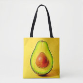 De schoonheid van een gezonde avocado tote bag (Voorkant)
