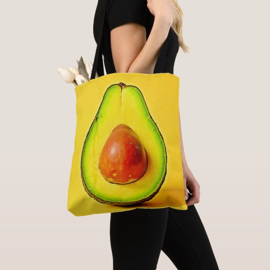 De schoonheid van een gezonde avocado tote bag (Dichtbij)