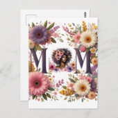 De schoonheid van een moeder briefkaart (Voorkant / Achterkant)