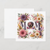 De schoonheid van een moeder kaart (Voorkant / Achterkant)